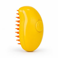 Cepillo de aseo con vapor VaporPaw color amarillo